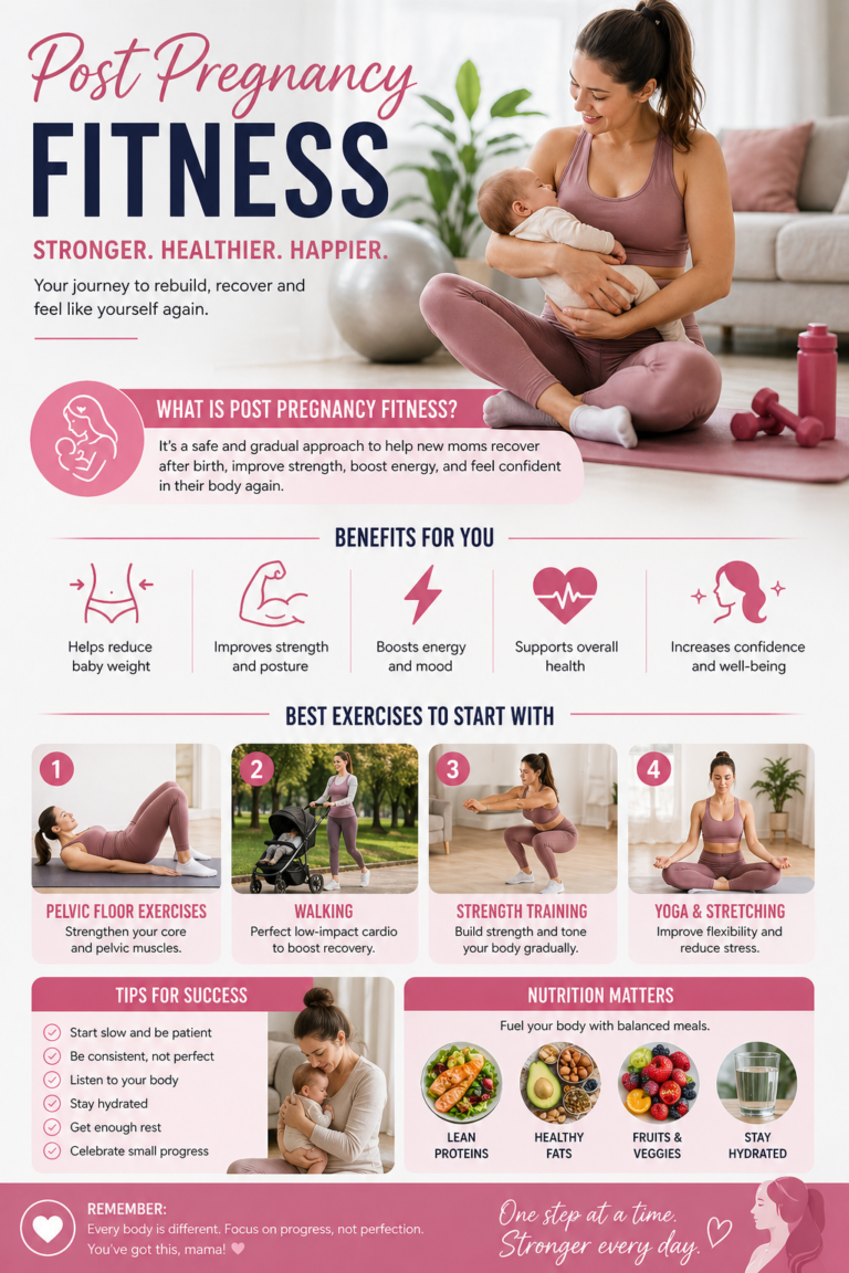 Post Pregnancy Fitness: How to Rebuild Your Body and Feel Like Yourself Again